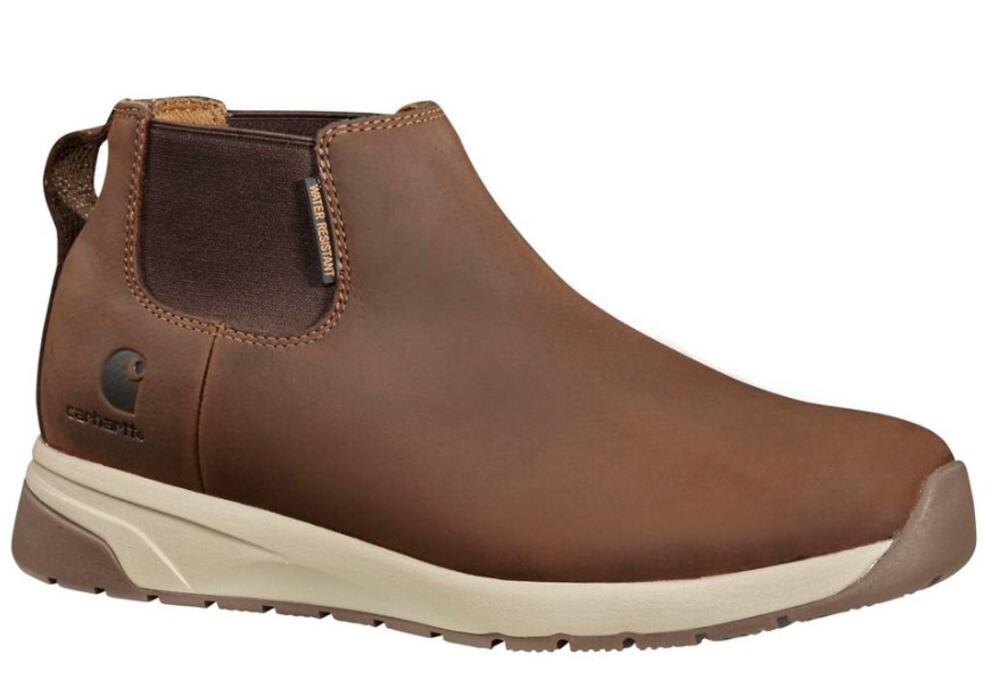 Carhartt Mens Force 4" Romeo Ankle Boots Size 14 Wide Brown Water Resistant NIB